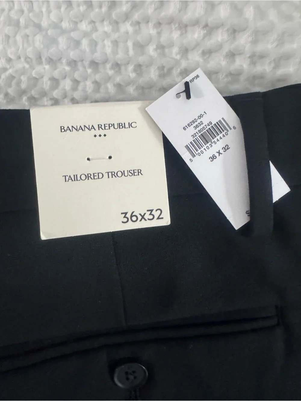 Banana Republic Men’s Black Tailored Dress Pants